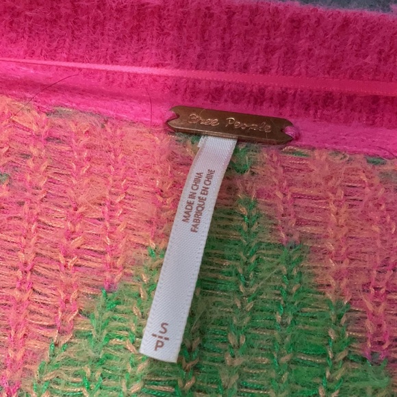 Free People Short Sleeve Argyle Sweater Vest - Picture 5 of 6